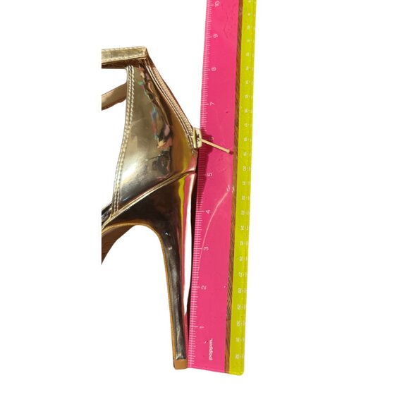 Aldo Gold Heels Size 8 - Picture 5 of 5